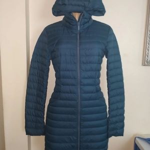 Lululemon Pack It Down Long Jacket with Deattachable Hood Size 4